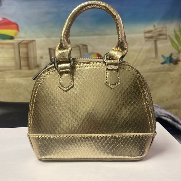 Brand new with tags Woman’s Francesca’s dome metallic mini bag. - Picture 3 of 16